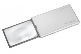 Eschenbach Taschenlupe easyPOCKET XL, silber