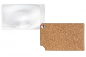 Eschenbach Taschenlupe VisoPOCKET, braun