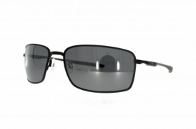 Oakley Sonnenbrille Sqaure Wire OO 4075 05 Gr. 60 in schwarz matt pol.