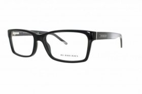 Burberry Kunststoffbrille BE 2108 3001 Gr��e 54 in der Farbe black / schwarz