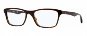 Ray-Ban Kunststoff Brille RX 5279 2012 Gr��e 55/18 in der Farbe dunkel havana/ dark havana