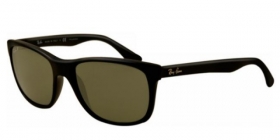 Ray-Ban Sonnenbrille RB 4181 601/9A in der Farbe schwarz/ black  Gl�ser: polar green/ gr�n 