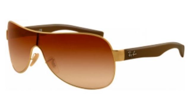 RayBan Sonnenbrille aus Kunststoff/Metall RB 3471 001/13