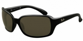 Ray-Ban Sonnenbrille RB 4068 601 in der Farbe glossy black - schwarz