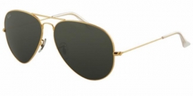 Ray-Ban Sonnenbrille Aviator Large Metal RB 3025 001/58 Gr.55 in der Farbe arista / gold Pol.