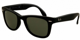 Ray-Ban Sonnenbrille Folding Wayfarer RB 4105 601 Gr. 50 in der Farbe Black - schwarz