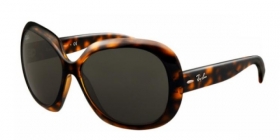 Ray-Ban Sonnenbrille Jackie Ohh II RB 4098 710/71 Gr. 60 in der Farbe shiny havana / havanna glanz