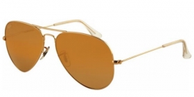 Ray-Ban Sonnenbrille Aviator Large Metal RB 3025 001/57 Gr.58 in der Farbe arista / gold Pol