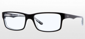 Ray-Ban Brille RX 5245 2034 Gr��e 54/17 Farbe schwarz/ black