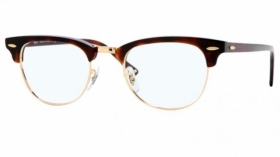 Ray-Ban Brille Clubmaster RX 5154 2372 Gr��e 51 red havanna