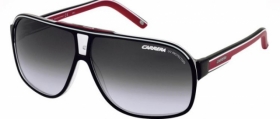 Carrera Sonnenbrille Grand Prix 2 T4O Gr. 64 in der Farbe schwarz wei� rot