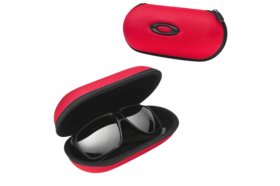 Oakley Brillenetui Nylon rot
