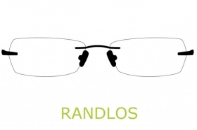 Einarbeitung der Brillengl�ser in eine Randlosbrille