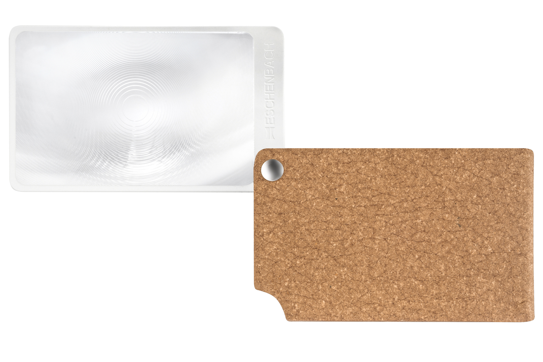 Eschenbach Taschenlupe VisoPOCKET, braun