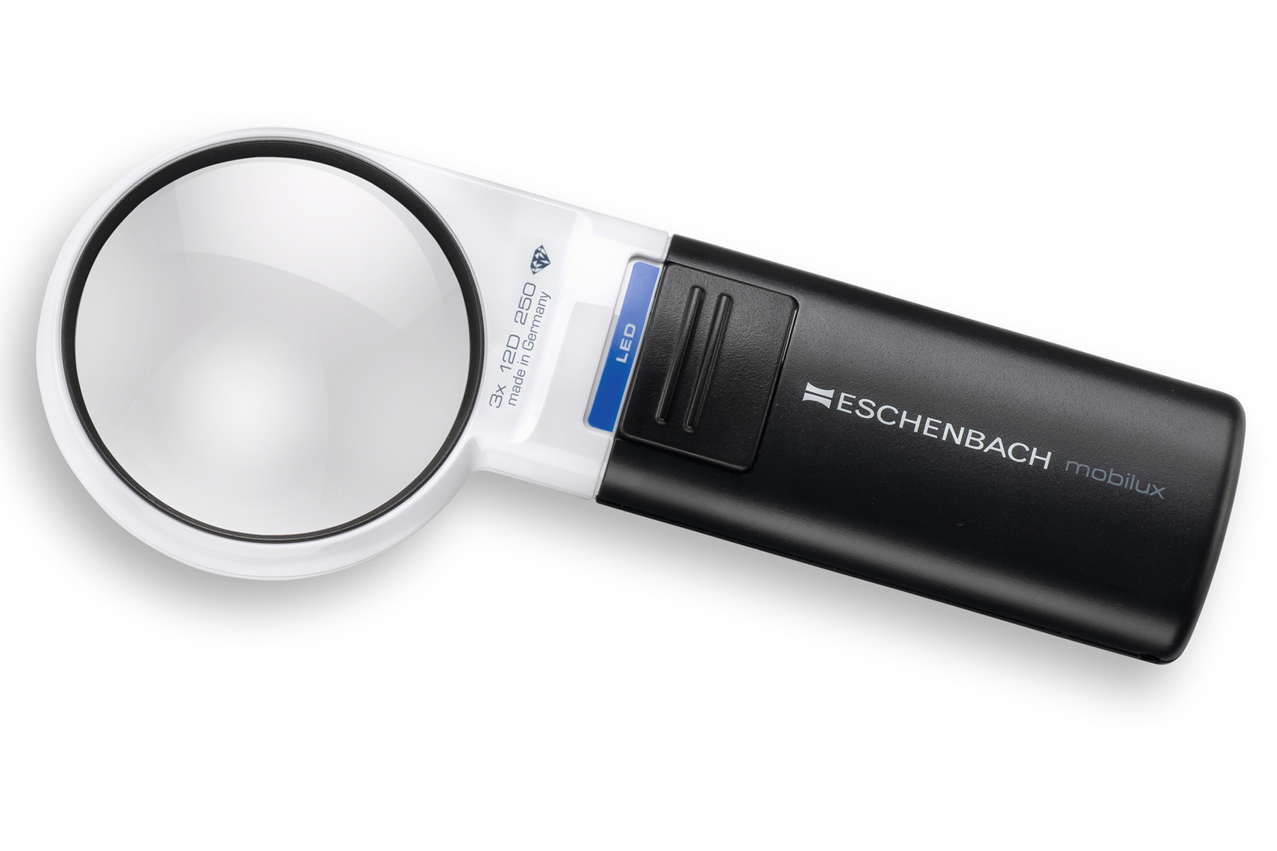 Eschenbach mobiluxLED Lupe 12D 3x 60mm