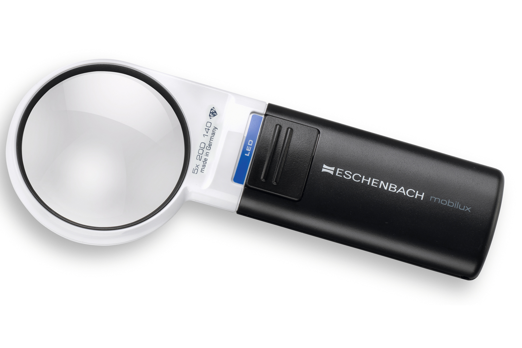 Eschenbach mobiluxLED Lupe 20D 5x 58mm