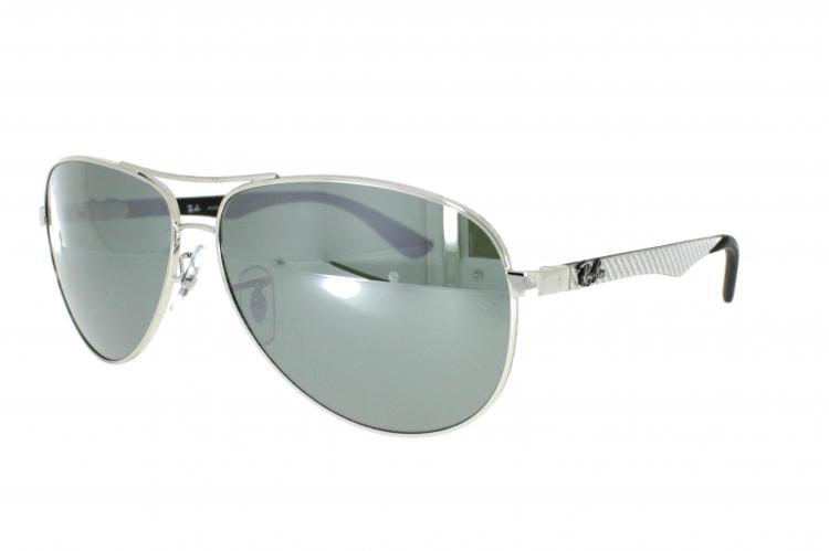 Taekooki Futuristische Sonnenbrille Silber Farbe verspiegelte