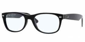Ray-Ban Kunststoff Brille New Wayfarer RX 5184 2000 Gr 50 in der Farbe schwarz