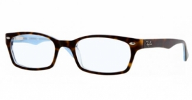 Ray-Ban Kunststoff Brille RX 5150 5023 Gr 50 in der Farbe havanna