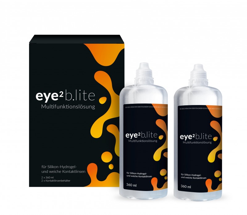 eye2 b.lite Multifunktionsl�sung Doppelpack 2x360ml